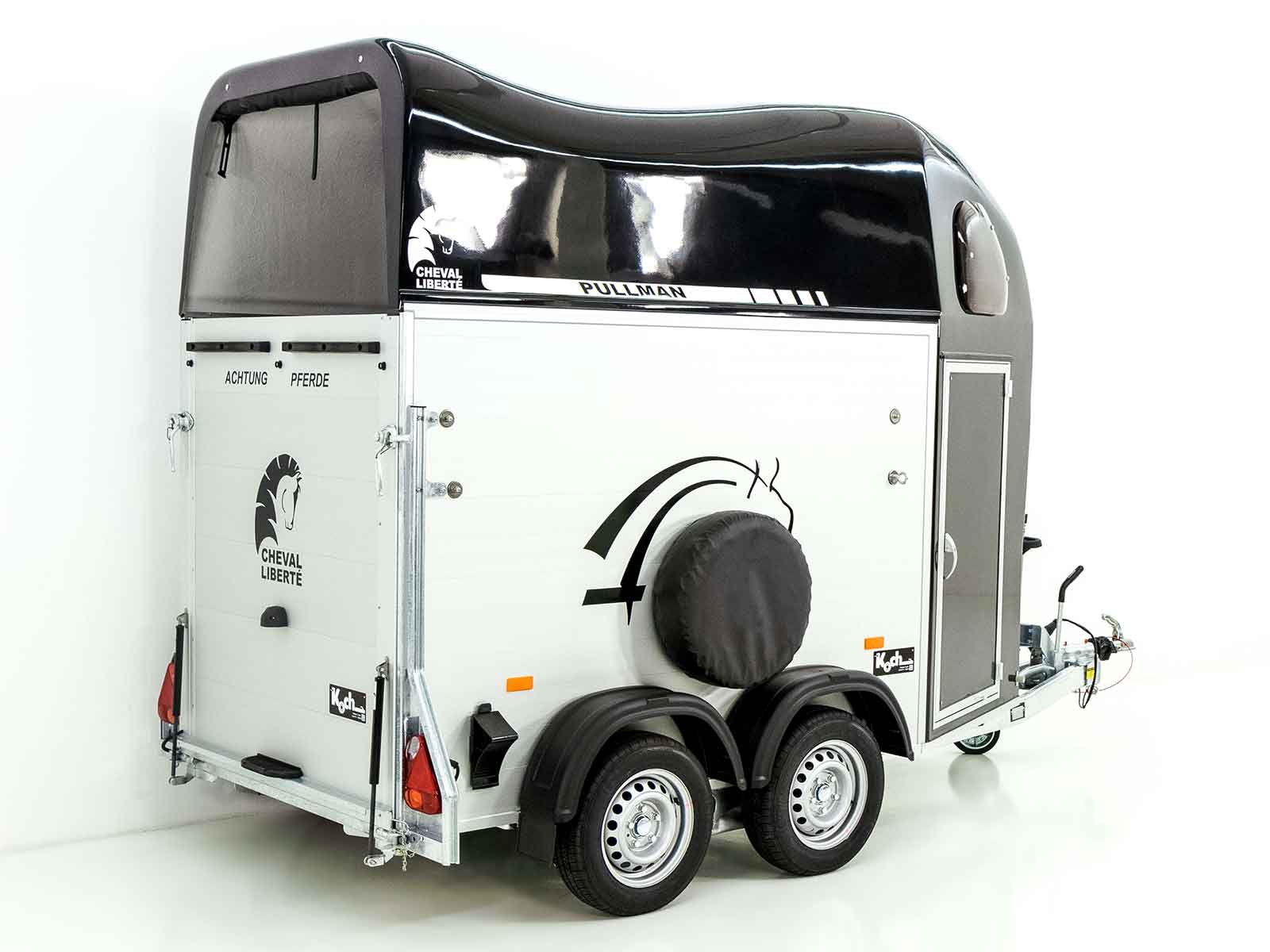 Cheval Liberte Pferdeanhänger GOLD One 1,5er | Pullman-Fahrwerk | schwarz-Neu – Bild 6