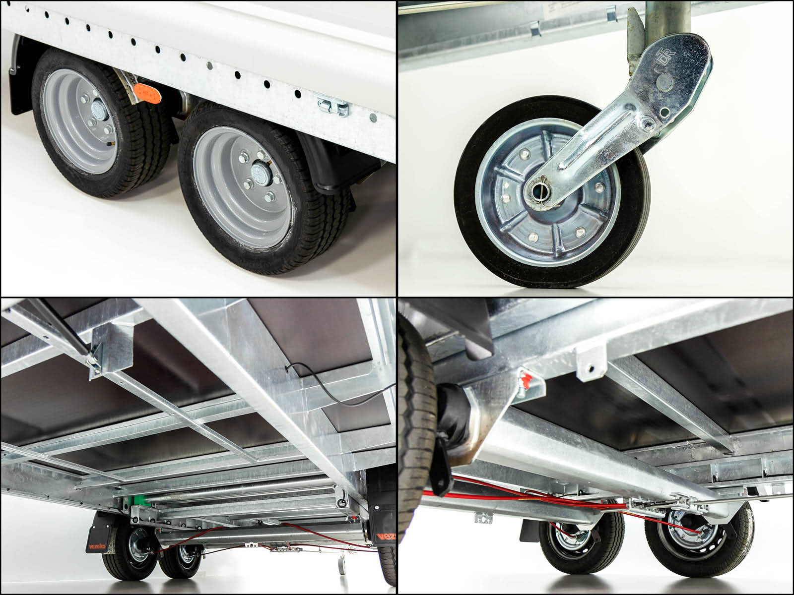 Vezeko Hochlader Anhänger J30.43 | 210x430cm | 3t | Ladefläche kippbar-Neu – Bild 4