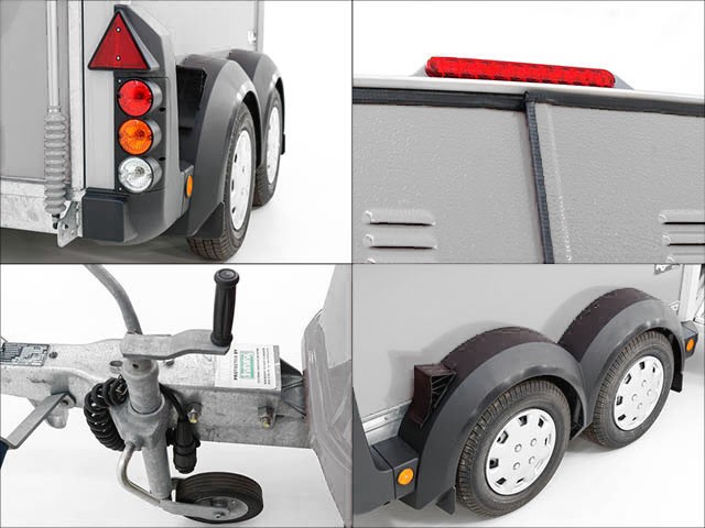 Ifor Williams Pferdeanhänger HB403|1,5er|silber-Neu – Bild 6