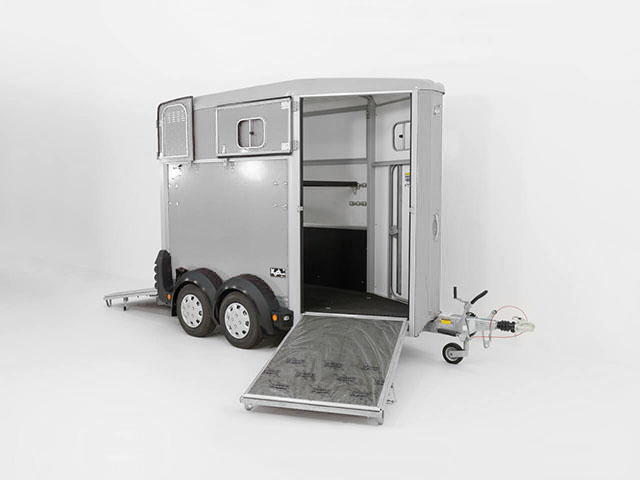 Ifor Williams Pferdeanhänger HB403|1,5er|silber-Neu
