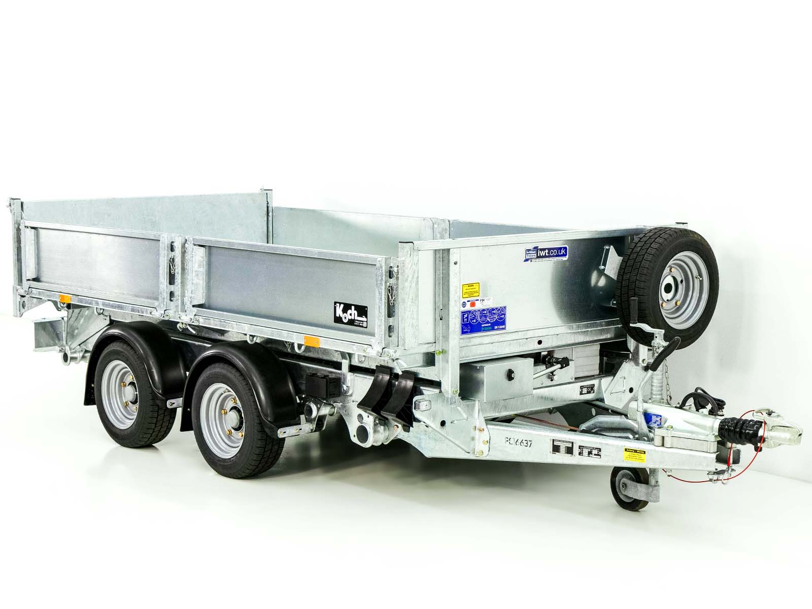 Ifor Williams Heckkipper TT 3017 170x300cm 3,5t | E-Pumpe-Neu