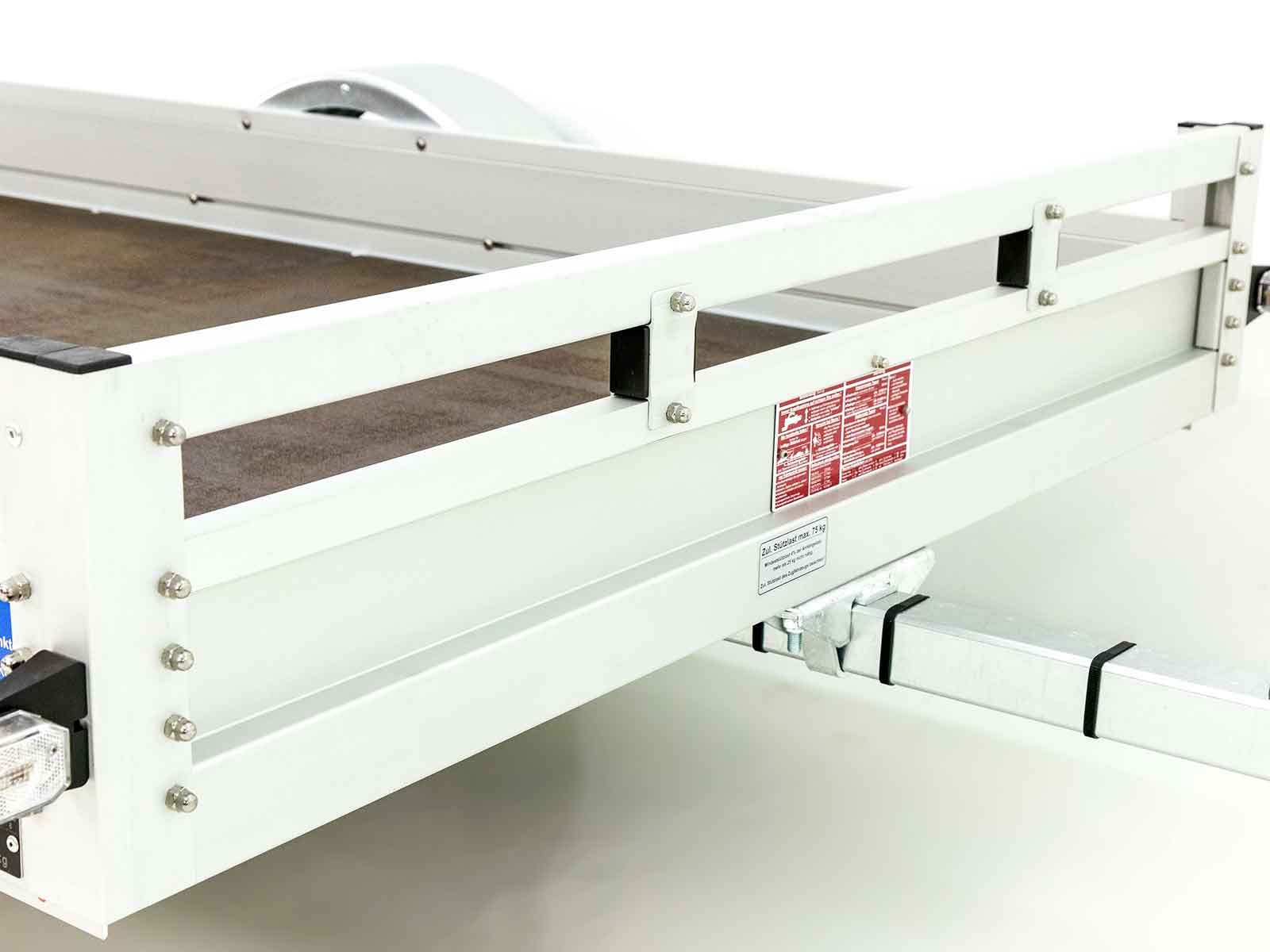 Motorradanhänger 125x250cm 750kg | Typ U4 M-Neu – Bild 4
