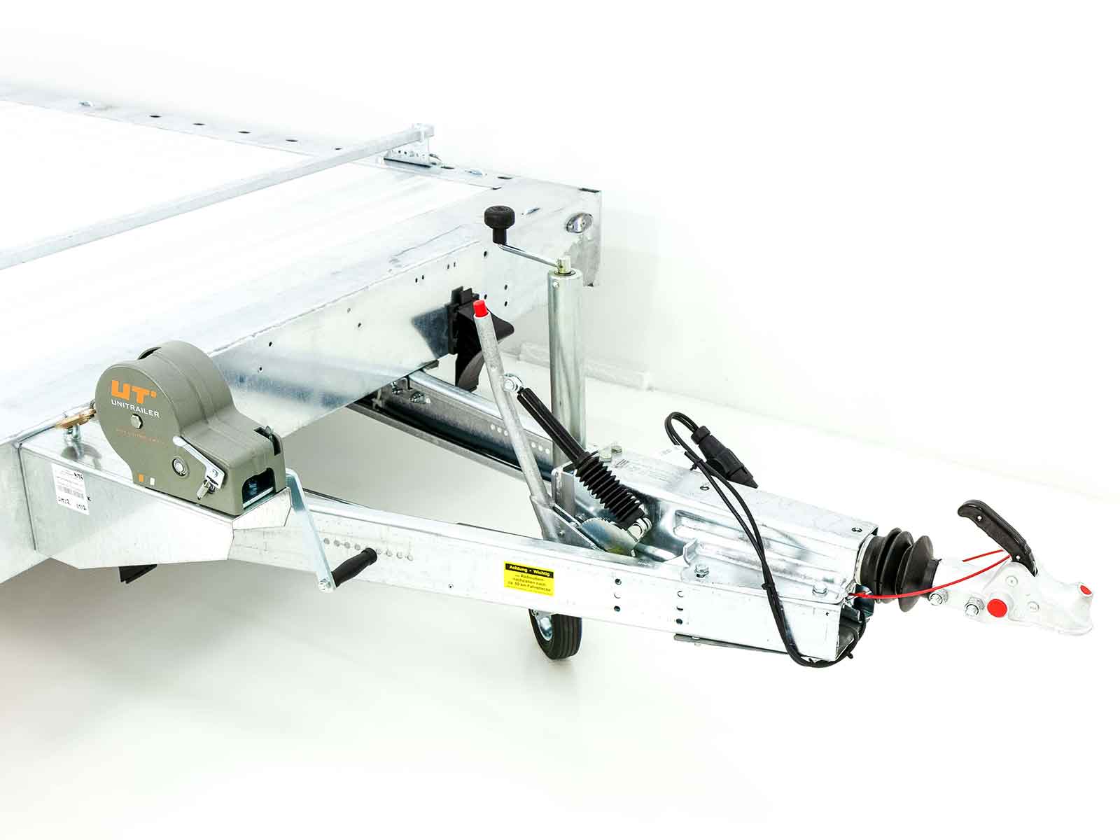 Temared Autotrailer CARLU 5121-S Aluboden 210x510cm 3,5t Tridem-Neu – Bild 6
