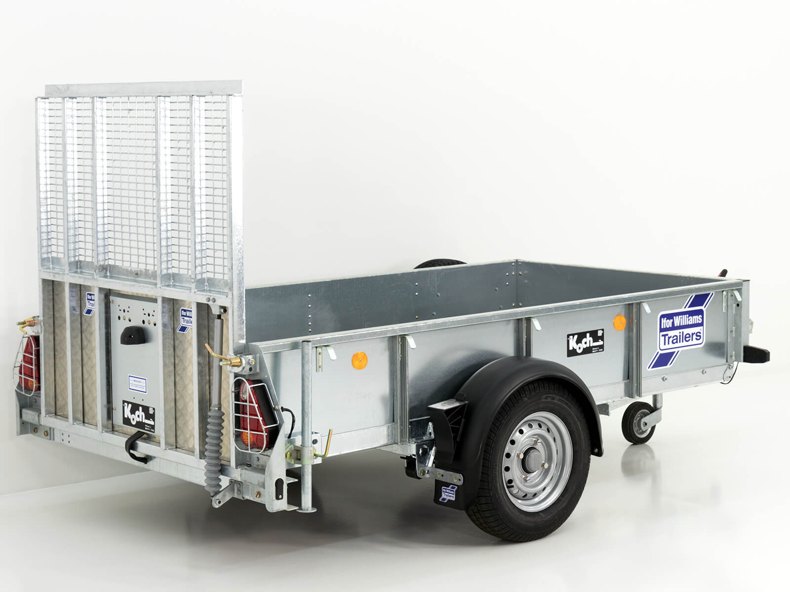 Ifor Williams Baumaschinenanhänger GD 84 125×250 1,4t | Rampe-Neu