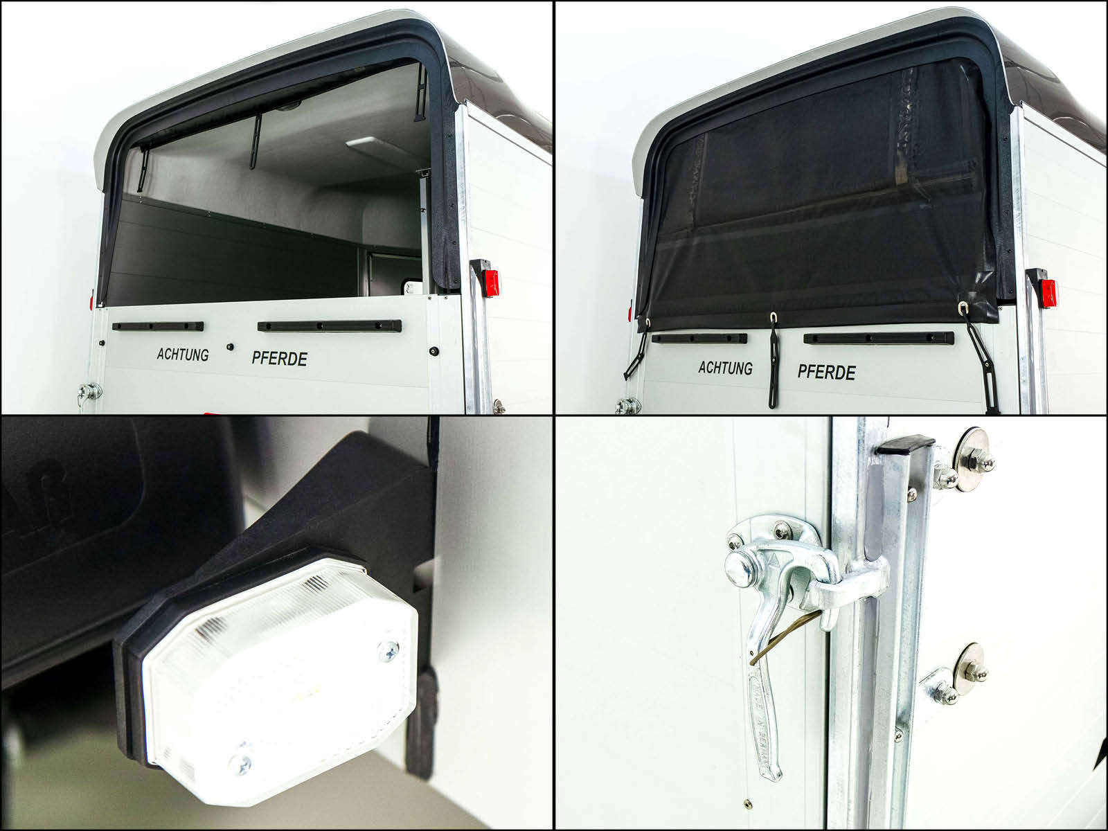 Cheval Liberte Pferdeanhänger GOLD One 1,5er | Pullmann-Fahrwerk | Sattelkammer | schwarz-Neu – Bild 6
