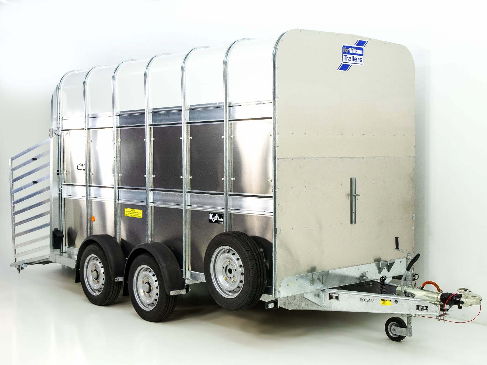 Ifor Williams Viehanhänger TA510 12×7 178×372 cm Höhe: 213 cm 3,5t Kombi/Tür-Neu