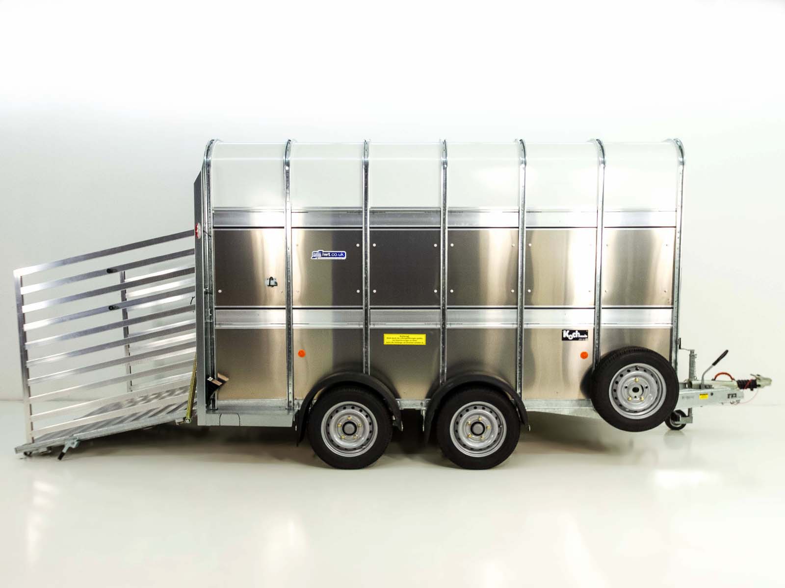 Ifor Williams Viehanhänger TA510 12×7 178×372 cm Höhe: 213 cm 3,5t Kombi/Tür-Neu – Bild 2