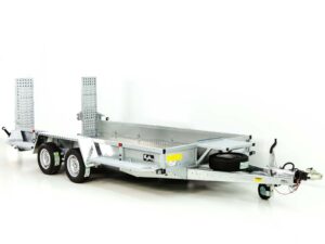 Variant Baumaschinenanhänger Maxi Load 180×400 3,5t | Einzelrampen | Aluboden Beavertail-Neu