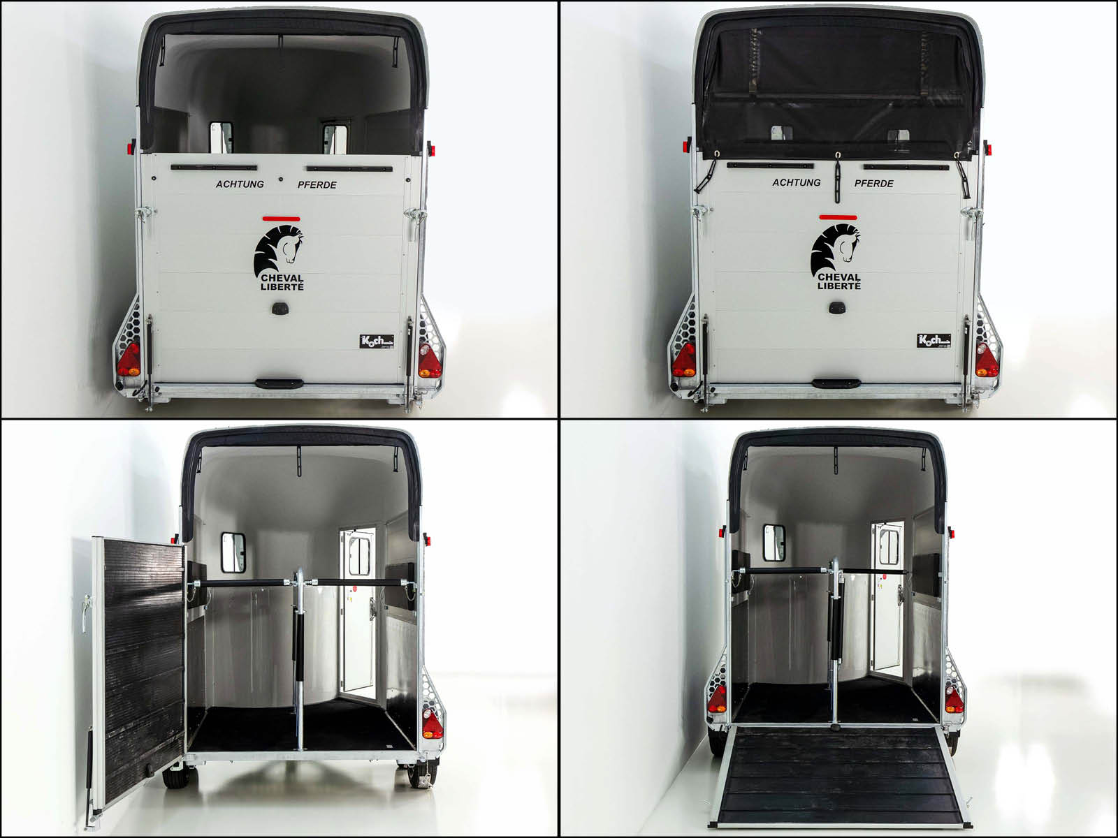 Cheval Liberte Pferdeanhänger GOLD Origins | Sattelkammer | weiß-Neu – Bild 5