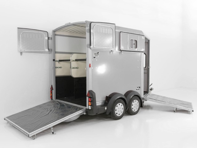 Ifor Williams Pferdeanhänger HB511|Silber|Frontausstieg-Neu – Bild 3
