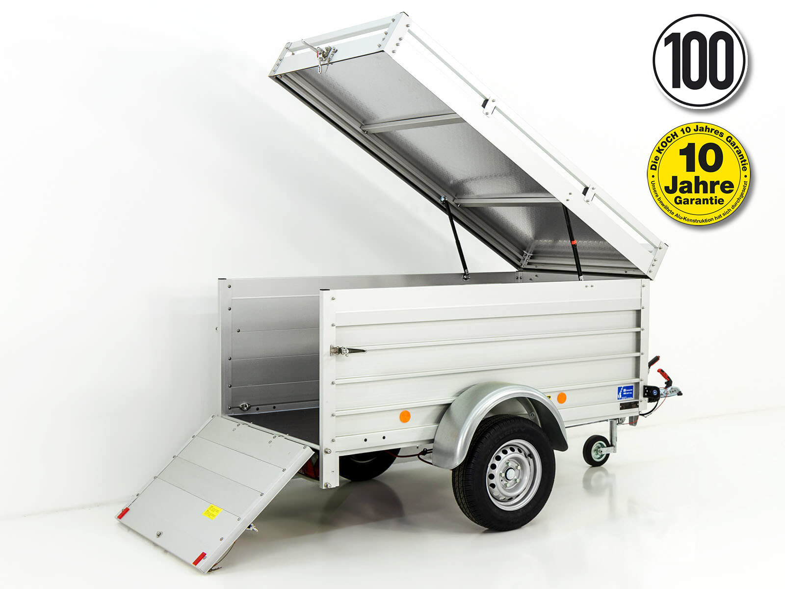 Deckelanhänger 125x250cm Höhe: 95cm 750kg | Typ U4-Neu