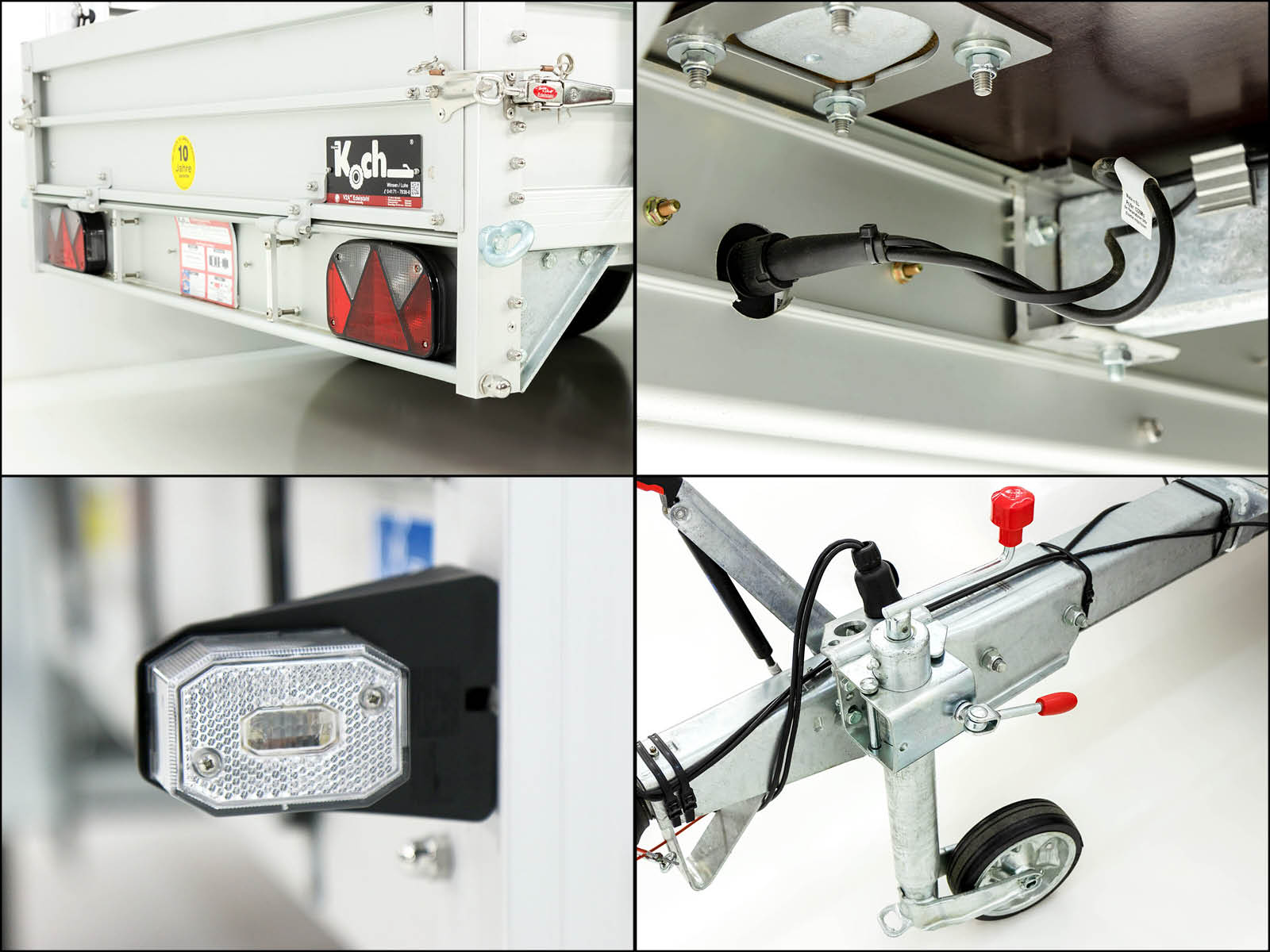 Tandemanhänger Bagger 150x300cm 2600kg | Typ 7.26-Neu – Bild 4