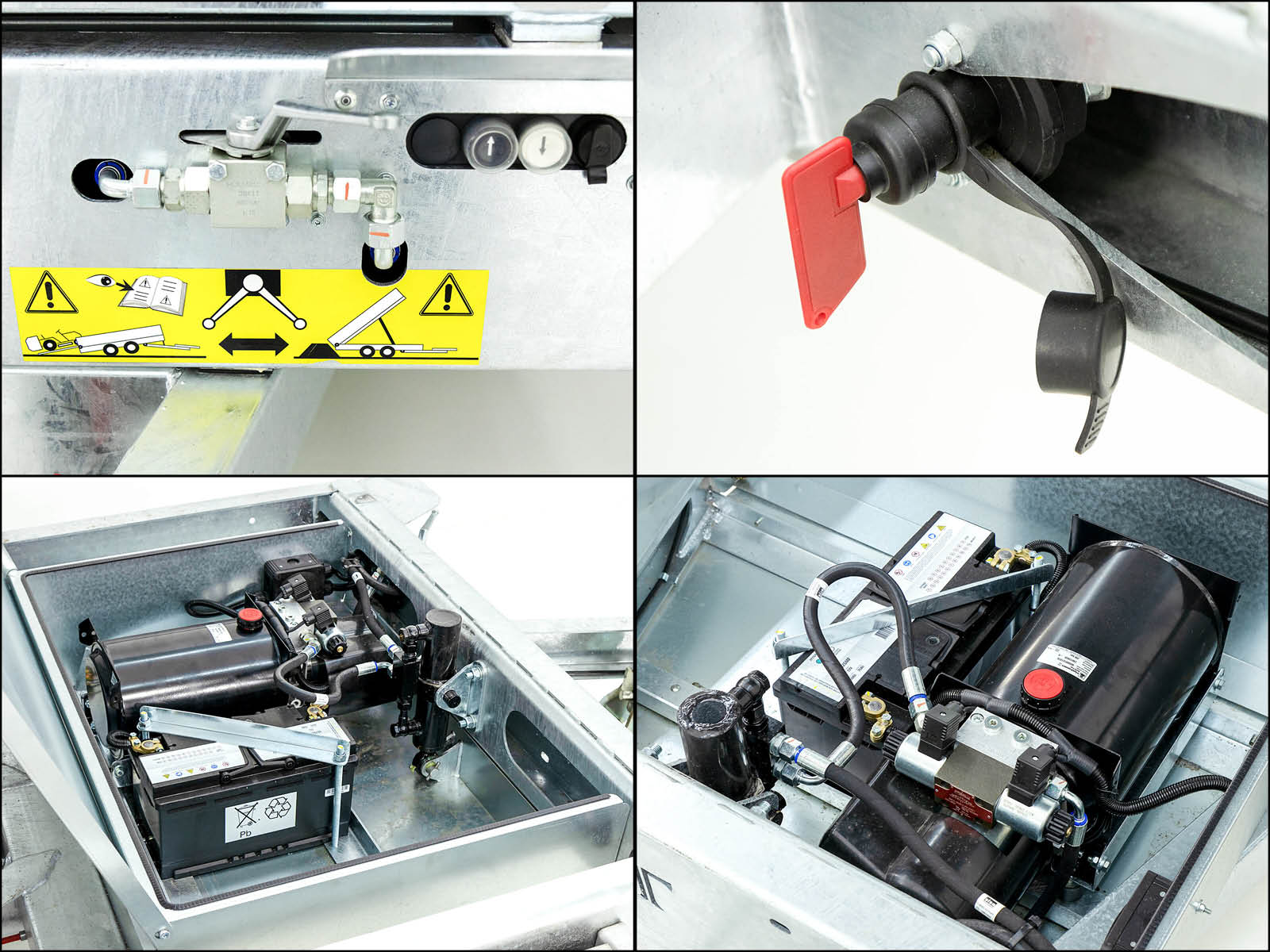 Twintrailer Multi-Heckkipper TT35-40 GB 3,5t | 192x402x140 cm | Tandem-Neu – Bild 6