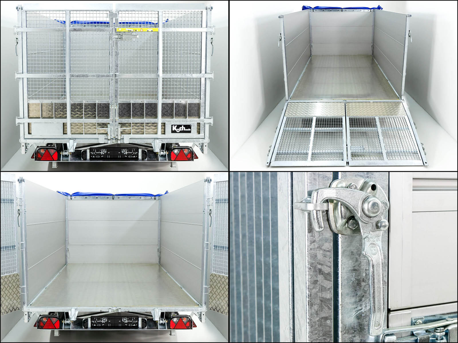 Twintrailer Multi-Heckkipper TT35-40 GB 3,5t | 192x402x140 cm | Tandem-Neu – Bild 3