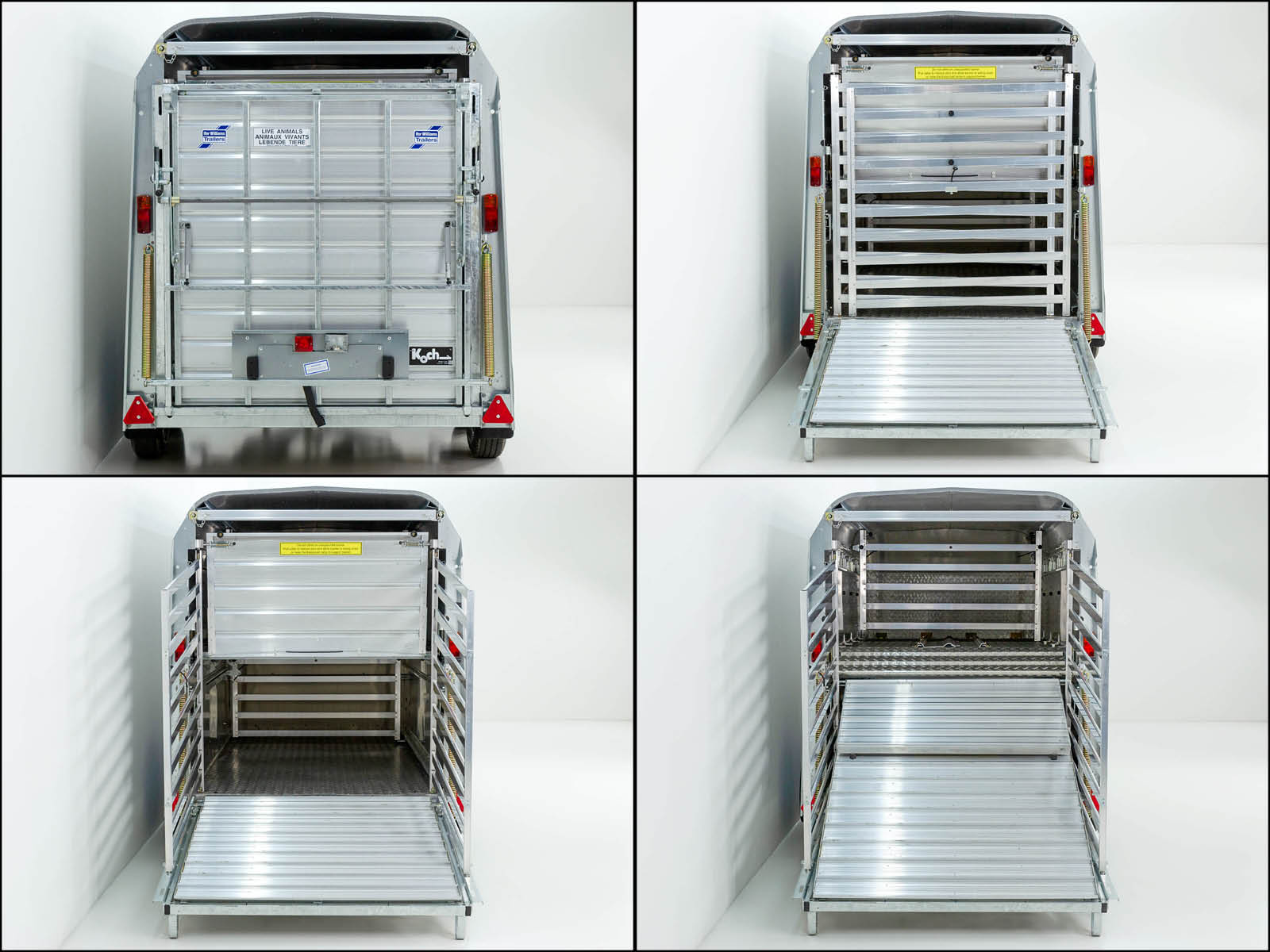 Ifor Williams Viehanhänger TA5 156×311 cm Höhe: 183 cm 2,7t Doppelstock-Neu – Bild 6