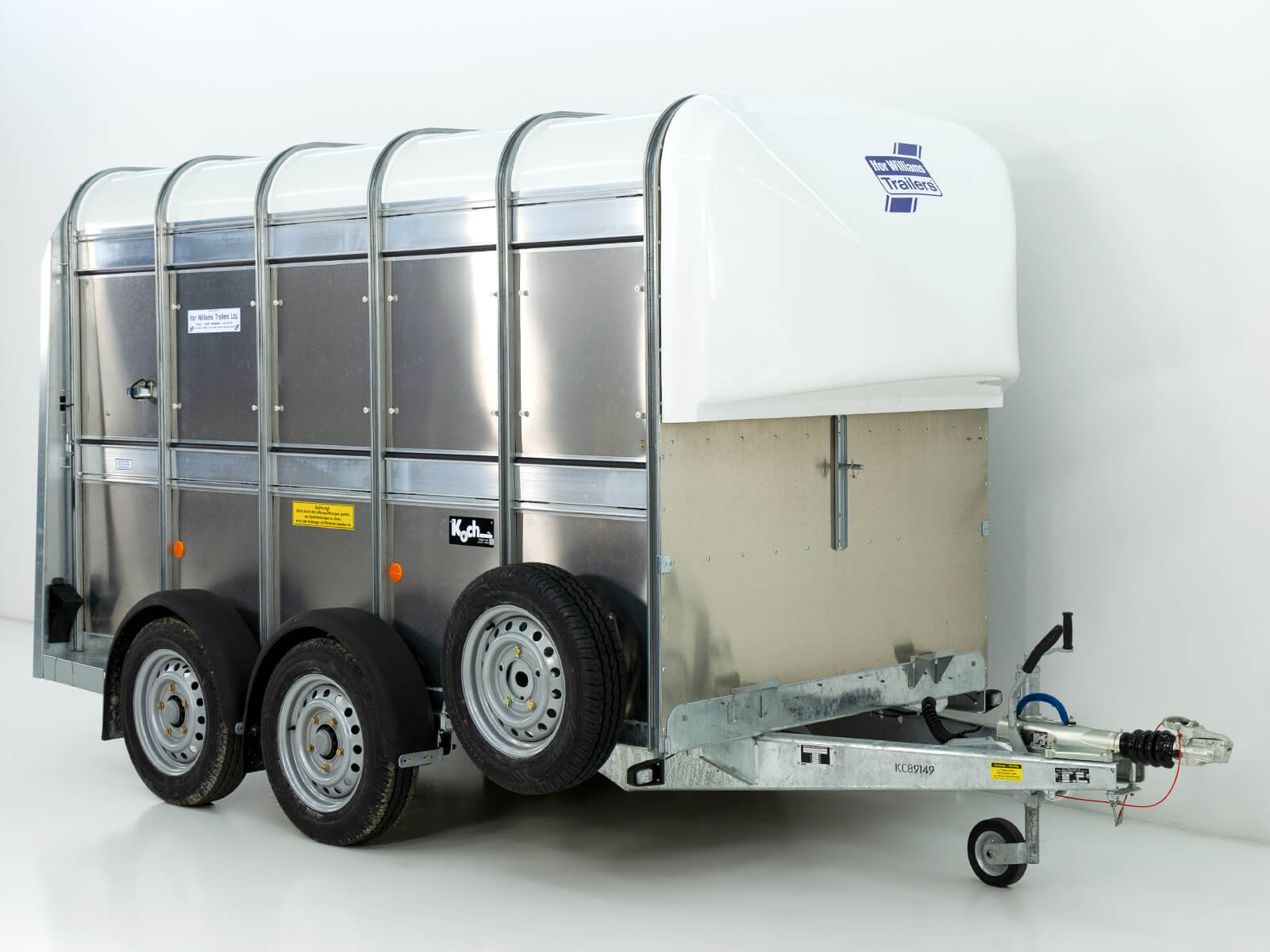 Ifor Williams Viehanhänger TA5 156×311 cm Höhe: 183 cm 2,7t Doppelstock-Neu
