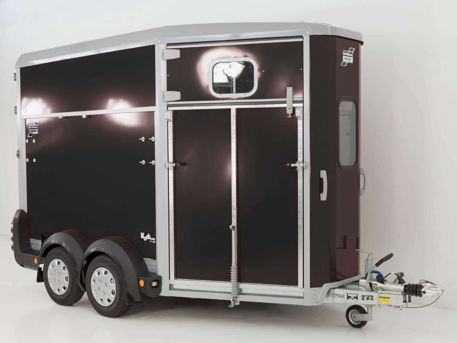 Ifor Williams Pferdeanhänger HB511|Schwarz|Frontausstieg-Neu