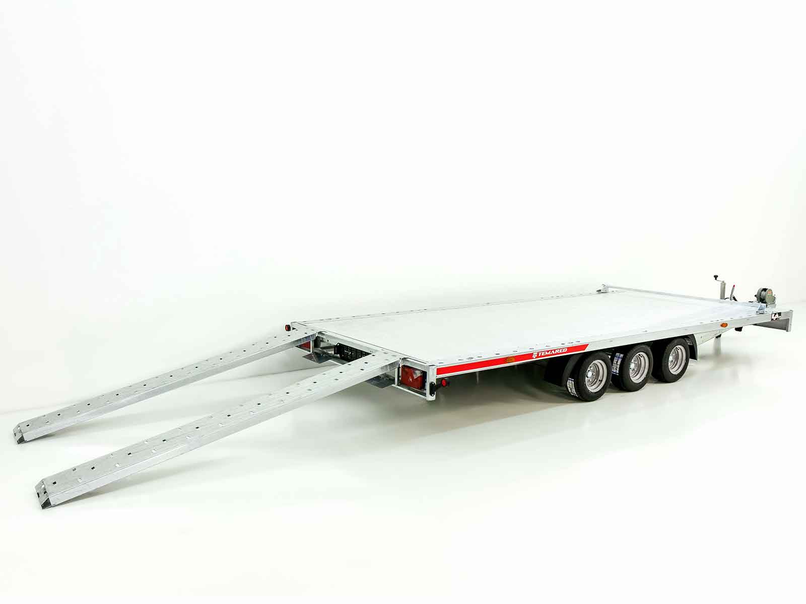 Temared Autotrailer CARLU 6021-S Aluboden 215x600cm 3,5t-Neu – Bild 4