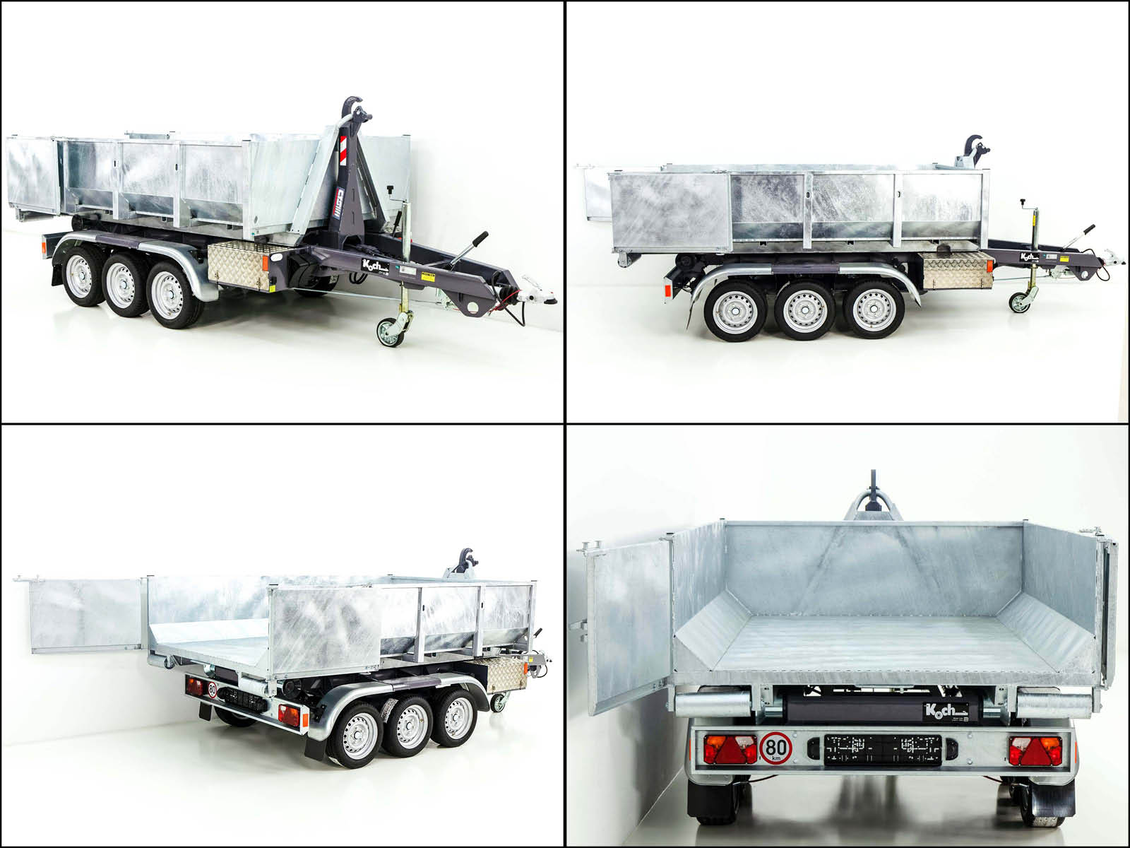 Vezeko KONOS 35-3 Abroll-Muldenkipper 3,5t | 57er Mulde | Hakengerät-Neu – Bild 4