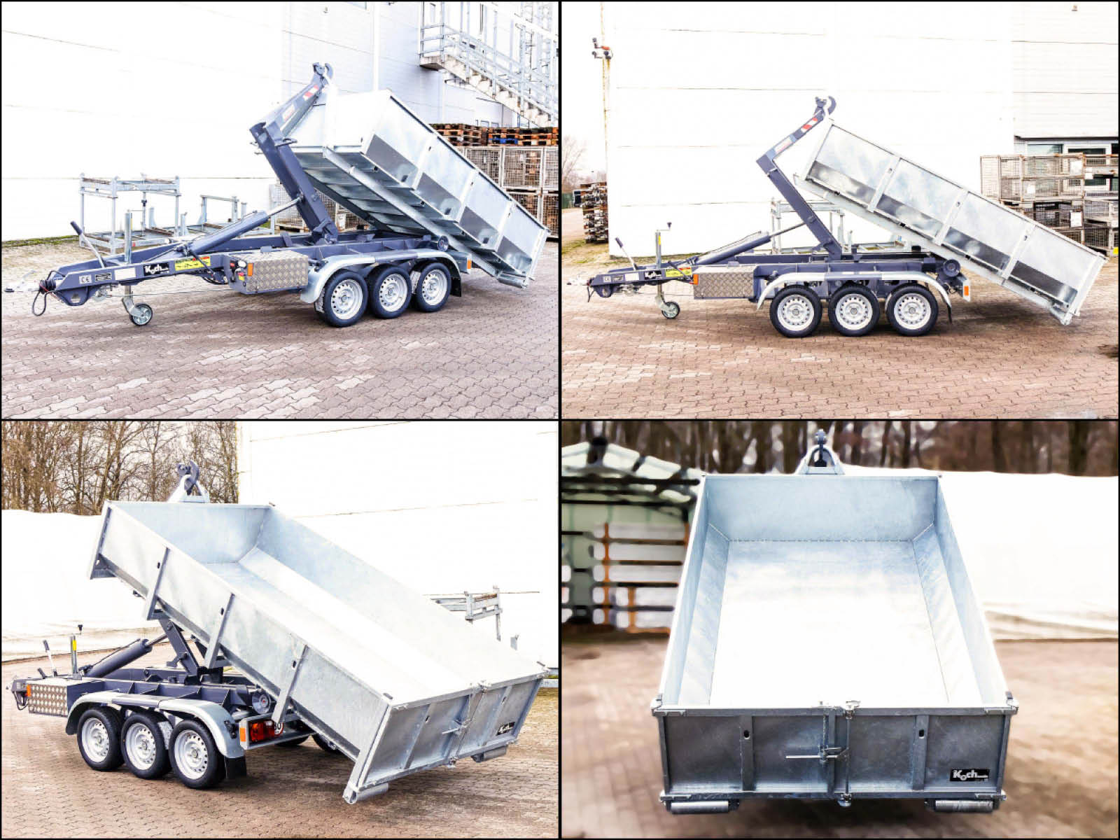 Vezeko KONOS 35-3 Abroll-Muldenkipper 3,5t | 57er Mulde | Hakengerät-Neu – Bild 2