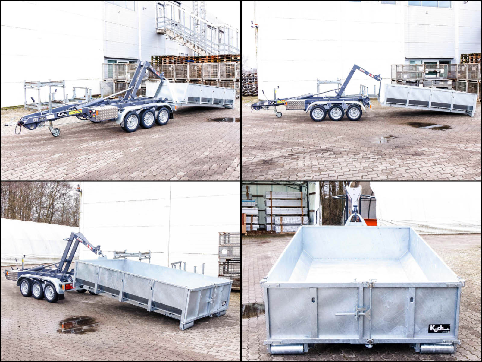 Vezeko KONOS 35-3 Abroll-Muldenkipper 3,5t | 57er Mulde | Hakengerät-Neu – Bild 3