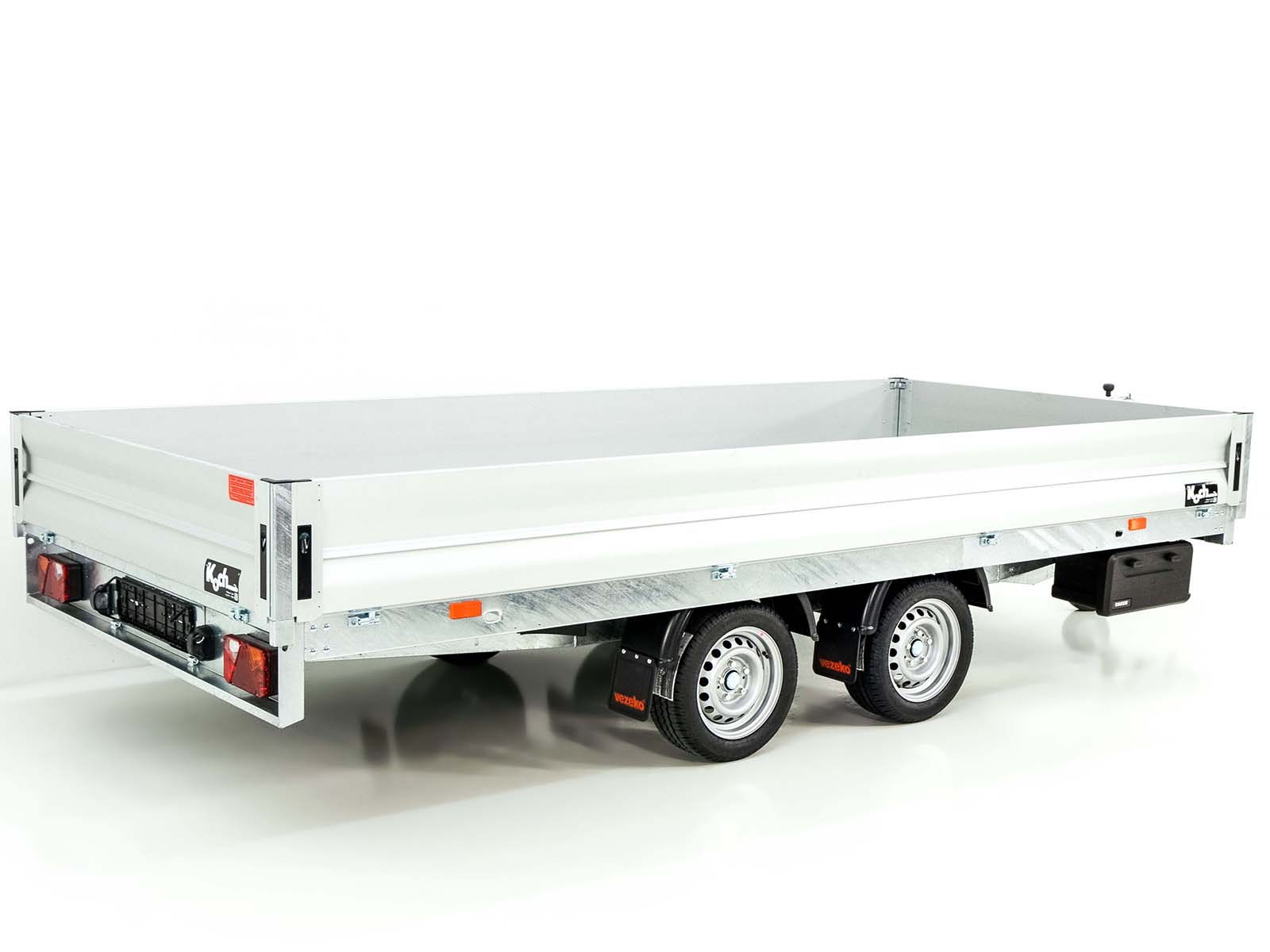 Vezeko Hochlader Anhänger D27.4 | 182×417 cm | 2,7t-Neu – Bild 5
