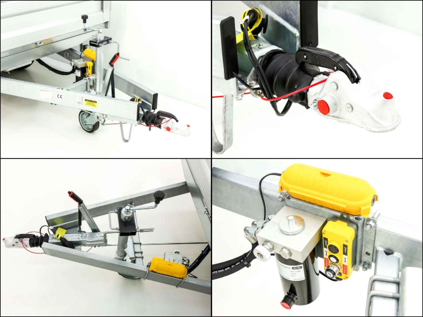 Unsinn Dreiseitenkipper UDK 175×306 3,0t | E-Pumpe | Gitter-Neu – Bild 4