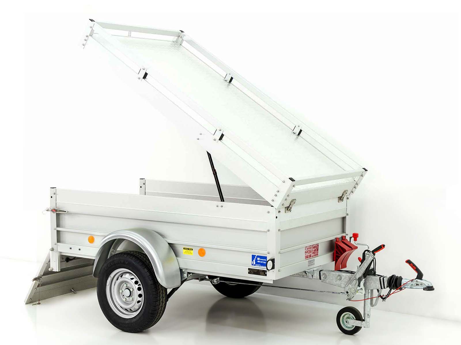 Deckelanhänger 125x250cm Höhe:80cm 750kg | Typ U4-Neu – Bild 4