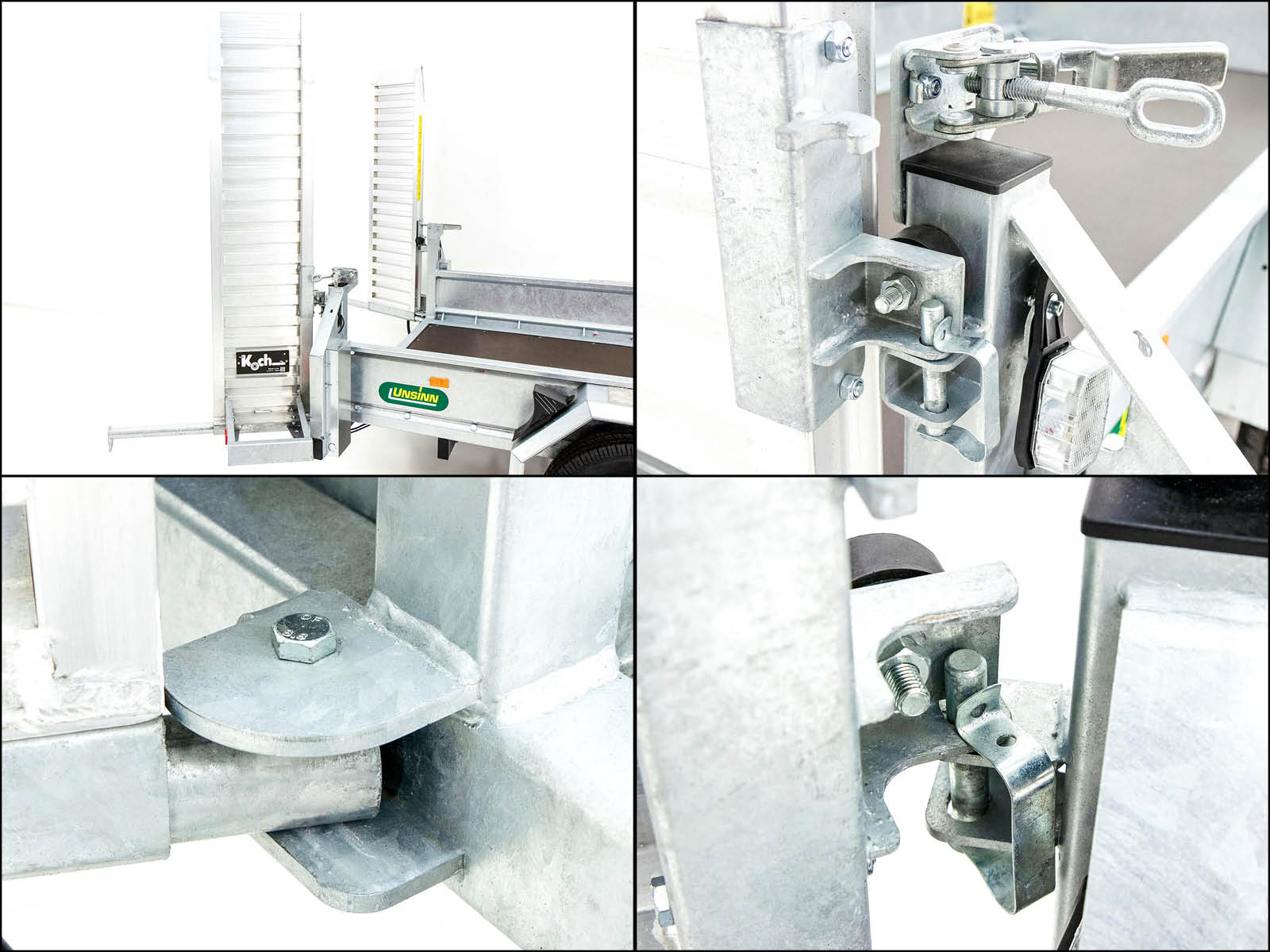 Unsinn Baumaschinenanhänger UBA 160x306cm 3,5t | Schwenk-Rampen-Neu – Bild 4