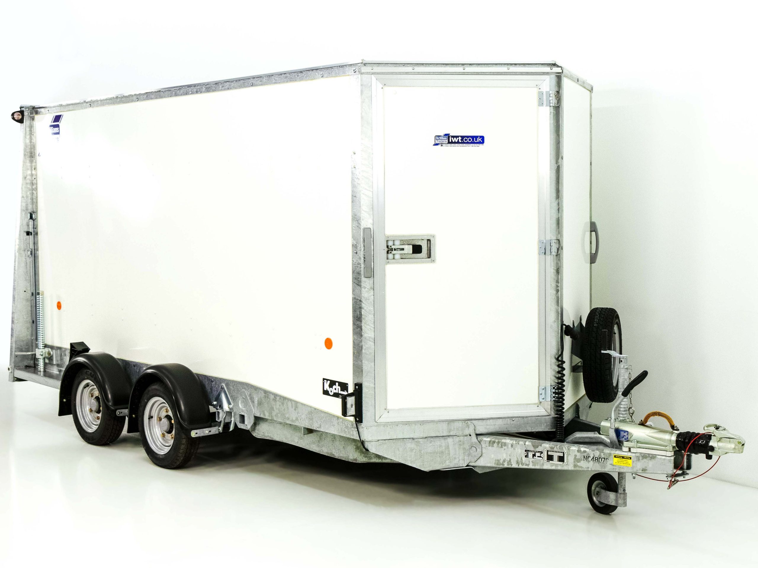Ifor Williams Kofferanhänger BV 126G 173x360cm H:183cm 3,5t | Klappenkombi | AKTION-Neu