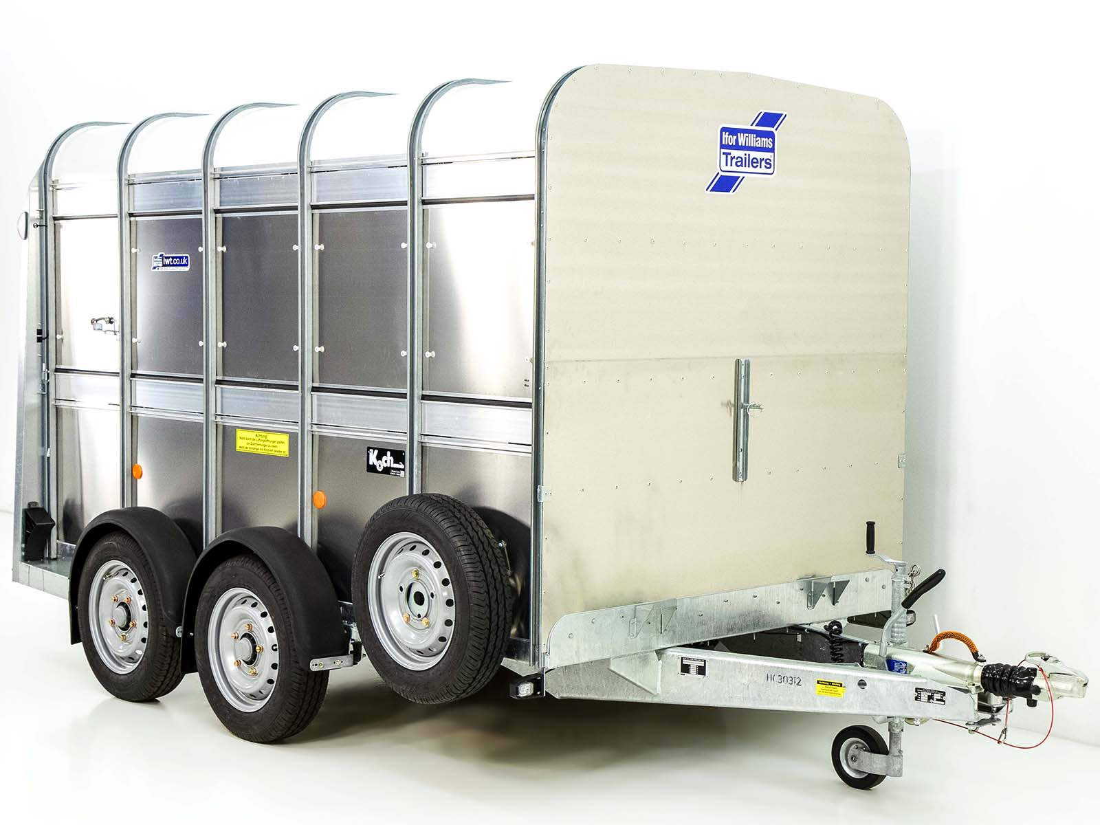 Ifor Williams Viehanhänger TA510 10×6 178×311 cm Höhe: 183 cm | Rampe/Tür-Neu – Bild 2