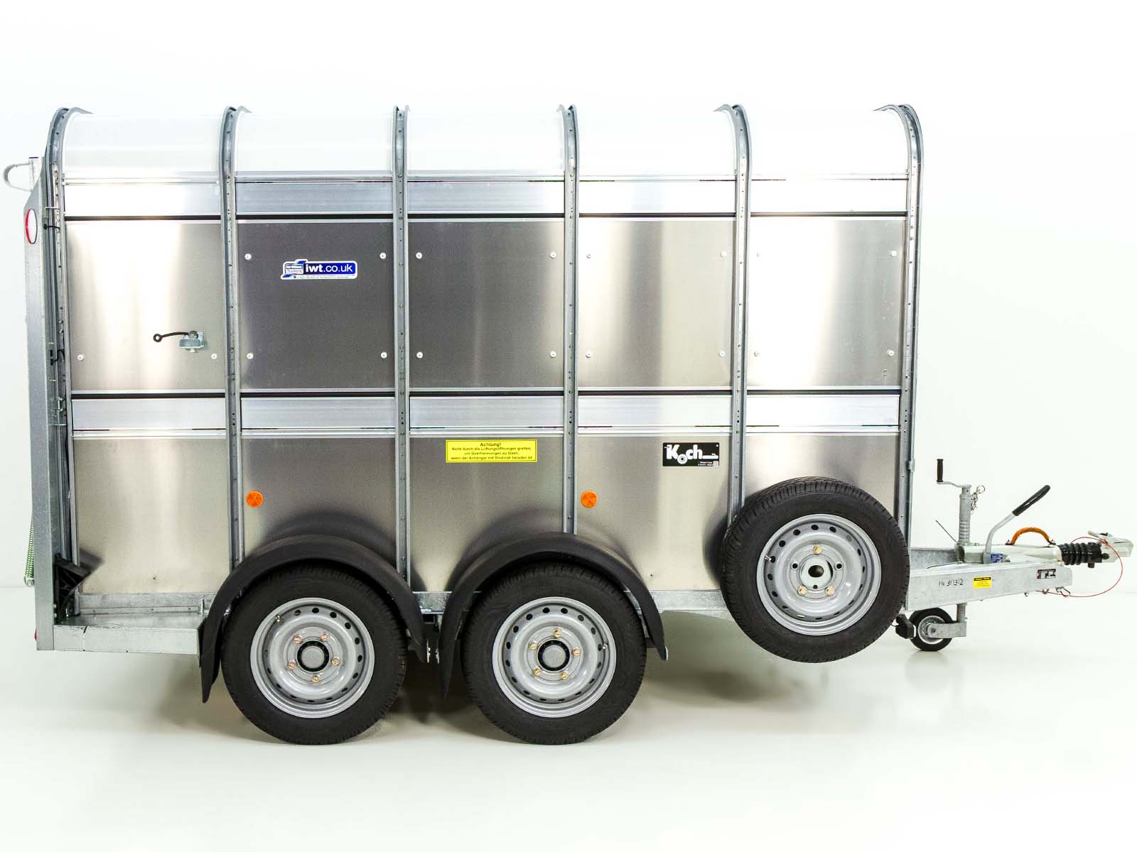 Ifor Williams Viehanhänger TA510 10×6 178×311 cm Höhe: 183 cm | Rampe/Tür-Neu – Bild 3