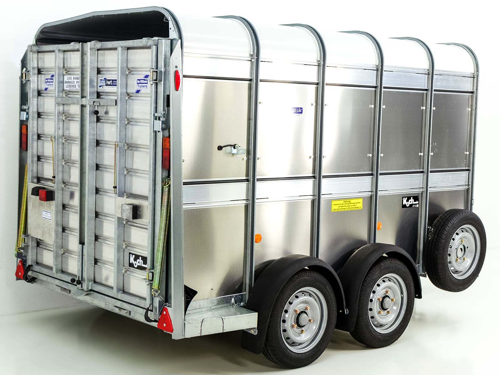 Ifor Williams Viehanhänger TA510 10×6 178×311 cm Höhe: 183 cm | Rampe/Tür-Neu – Bild 5