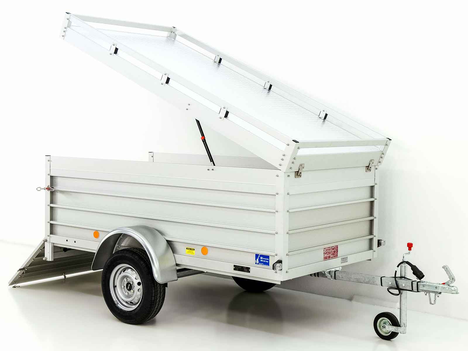 Deckelanhänger 105x205cm Höhe:50cm 1000kg | Typ B1000-Neu – Bild 2