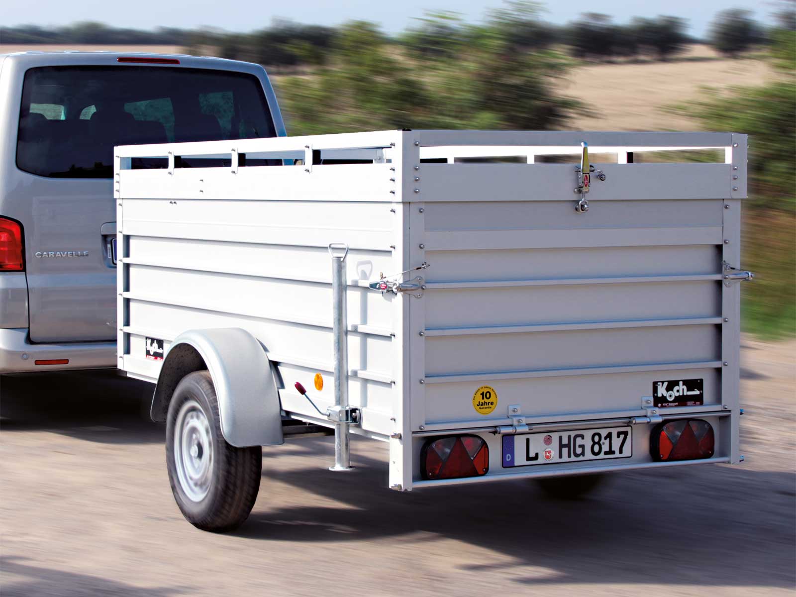 Deckelanhänger 105x205cm Höhe:50cm 1000kg | Typ B1000-Neu – Bild 6