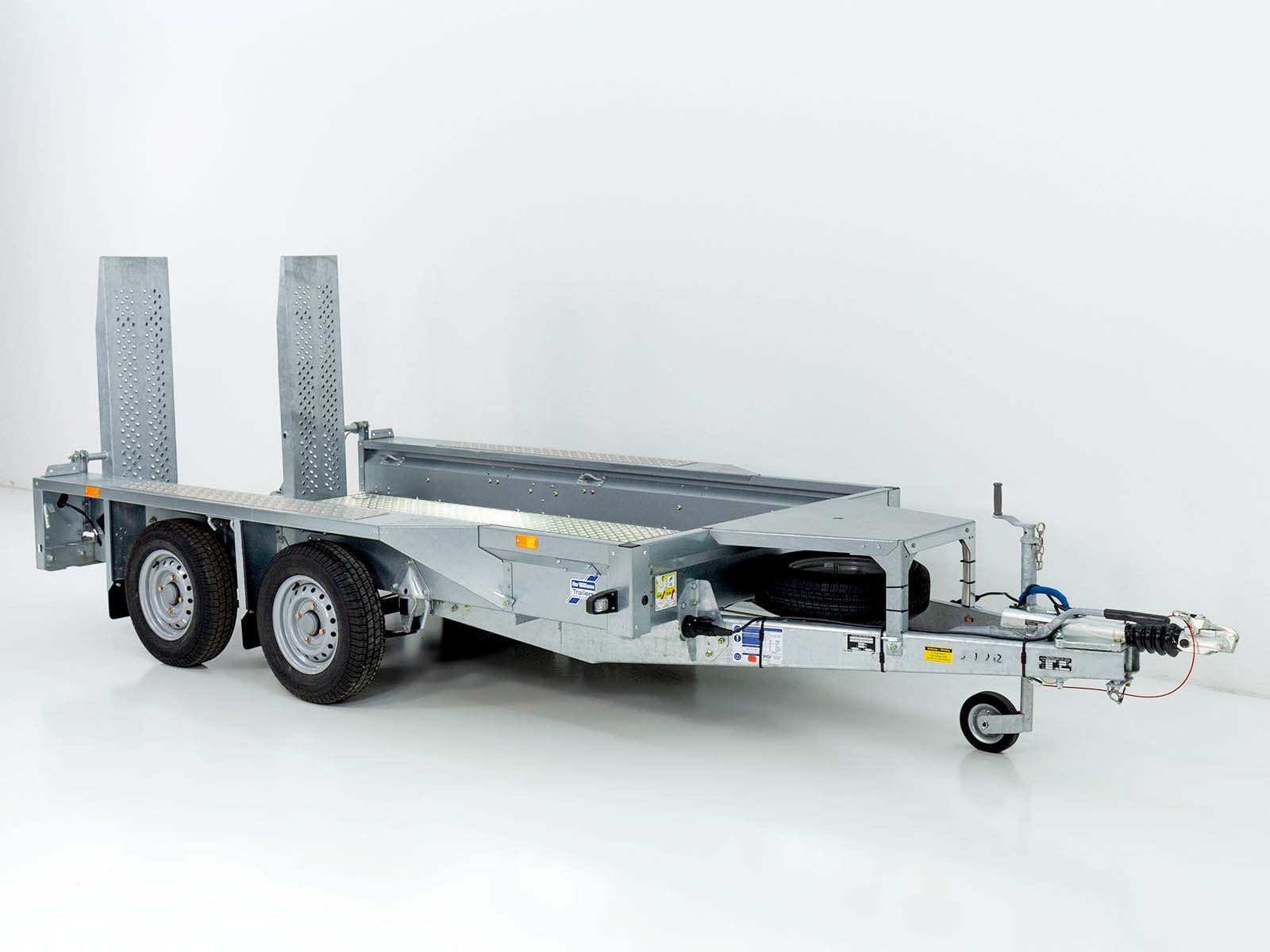 Ifor Williams Baumaschinenanhänger GX105 157×303 2,7t | Einzelrampen | Aluboden-Neu