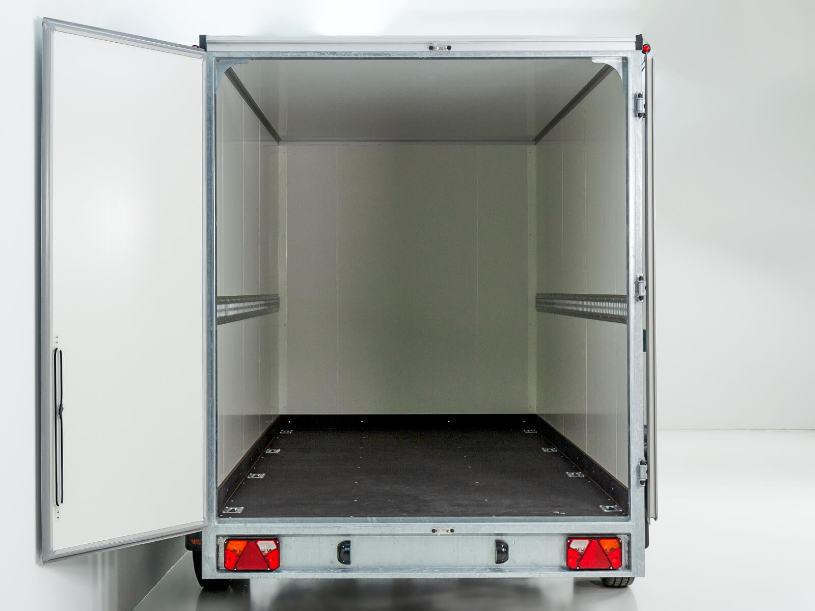 Vezeko Kofferanhänger 204x405cm H:205cm 2,7t | Schwarz-Neu – Bild 3