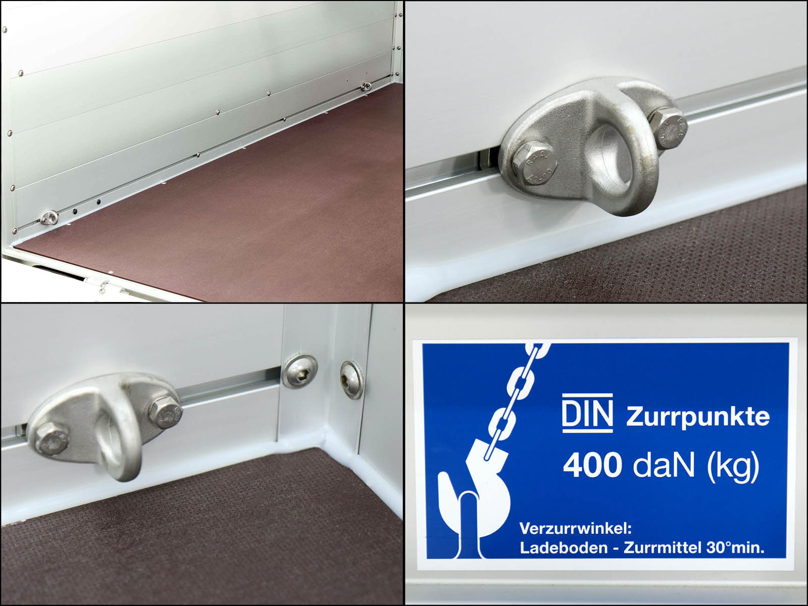 Deckelanhänger 125x250cm Höhe:65cm 750kg | Typ U4-Neu – Bild 5