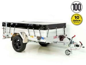 Anhänger „CROSSLINE“ 125×250 cm 1300 kg | Höhe 60 cm | Aluboden | Typ 4.13-Neu