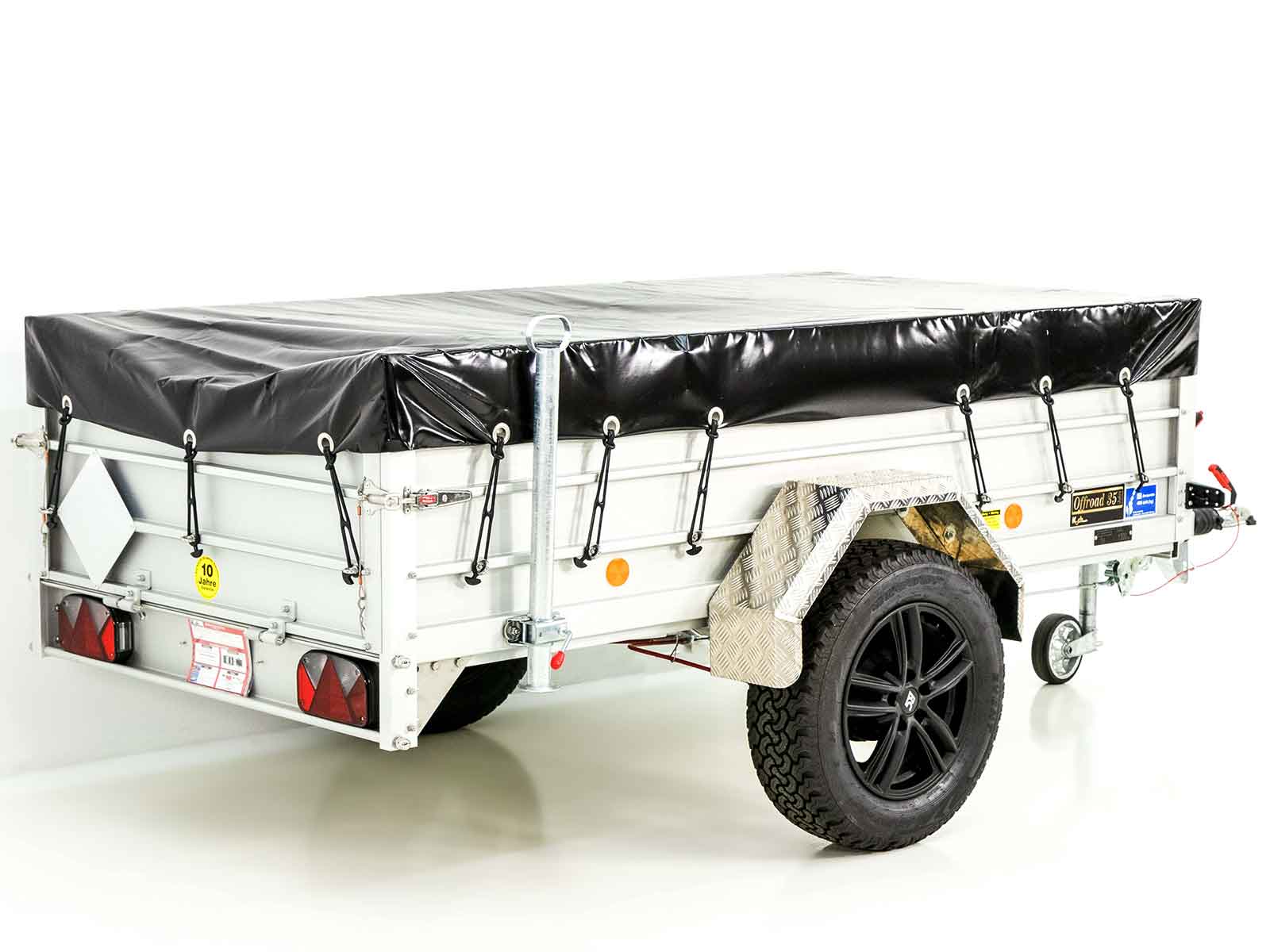 Anhänger „CROSSLINE“ 125×250 cm 1300 kg | Höhe 60 cm | Aluboden | Typ 4.13-Neu – Bild 5