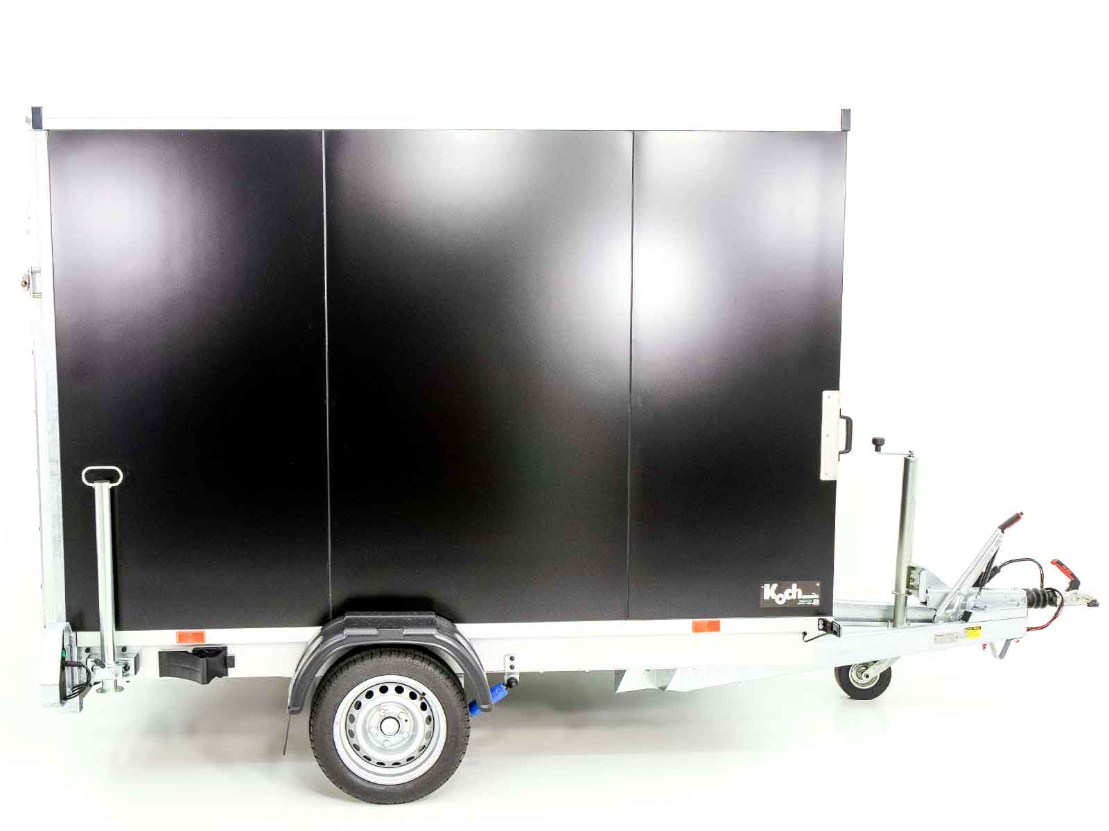 Vezeko Kofferanhänger 152x255cm Höhe:160cm 1,3t | Schwarz-Neu – Bild 3