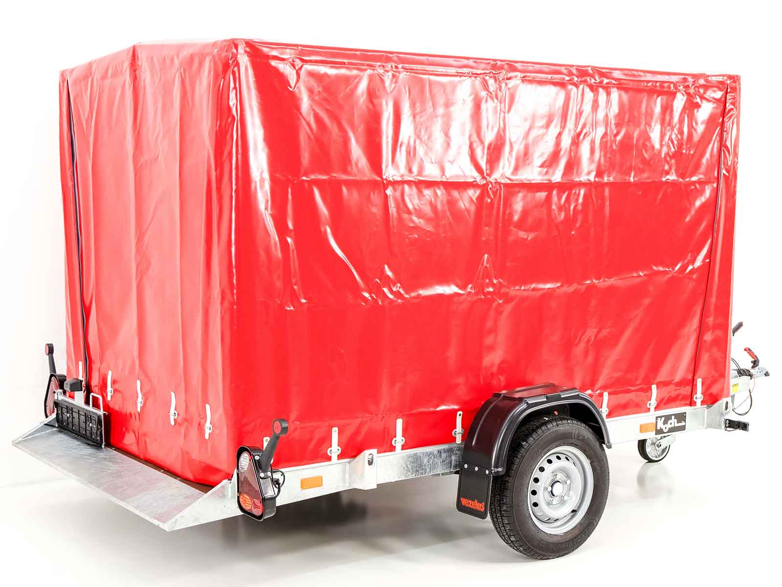 . Vezeko Absenkanhänger 162x272x155 1,3t Hochplane silber-Neu – Bild 6