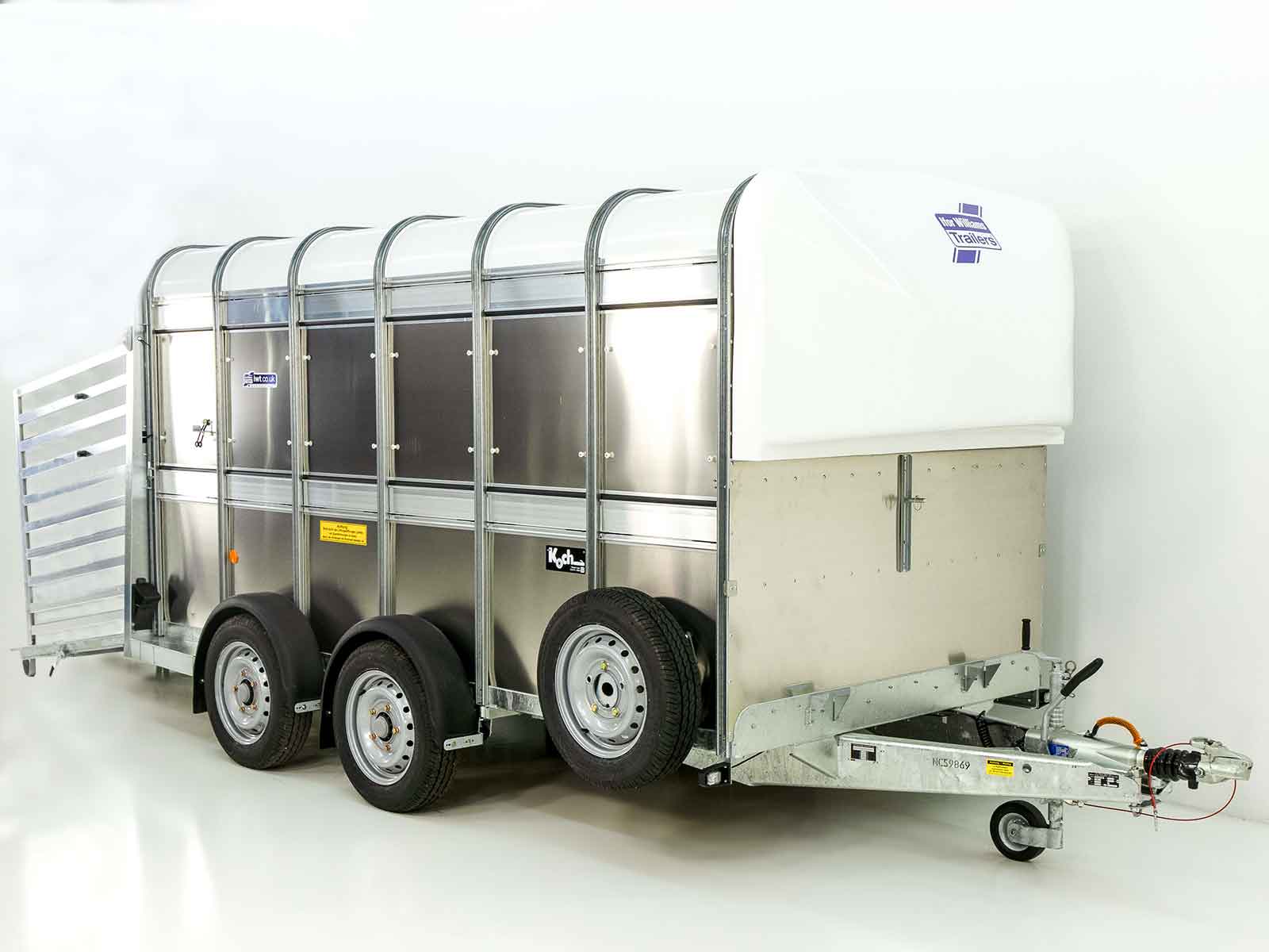 Ifor Williams Viehanhänger TA5 HD 12×6 156×372 cm Höhe: 183 cm | 3,5t-Neu