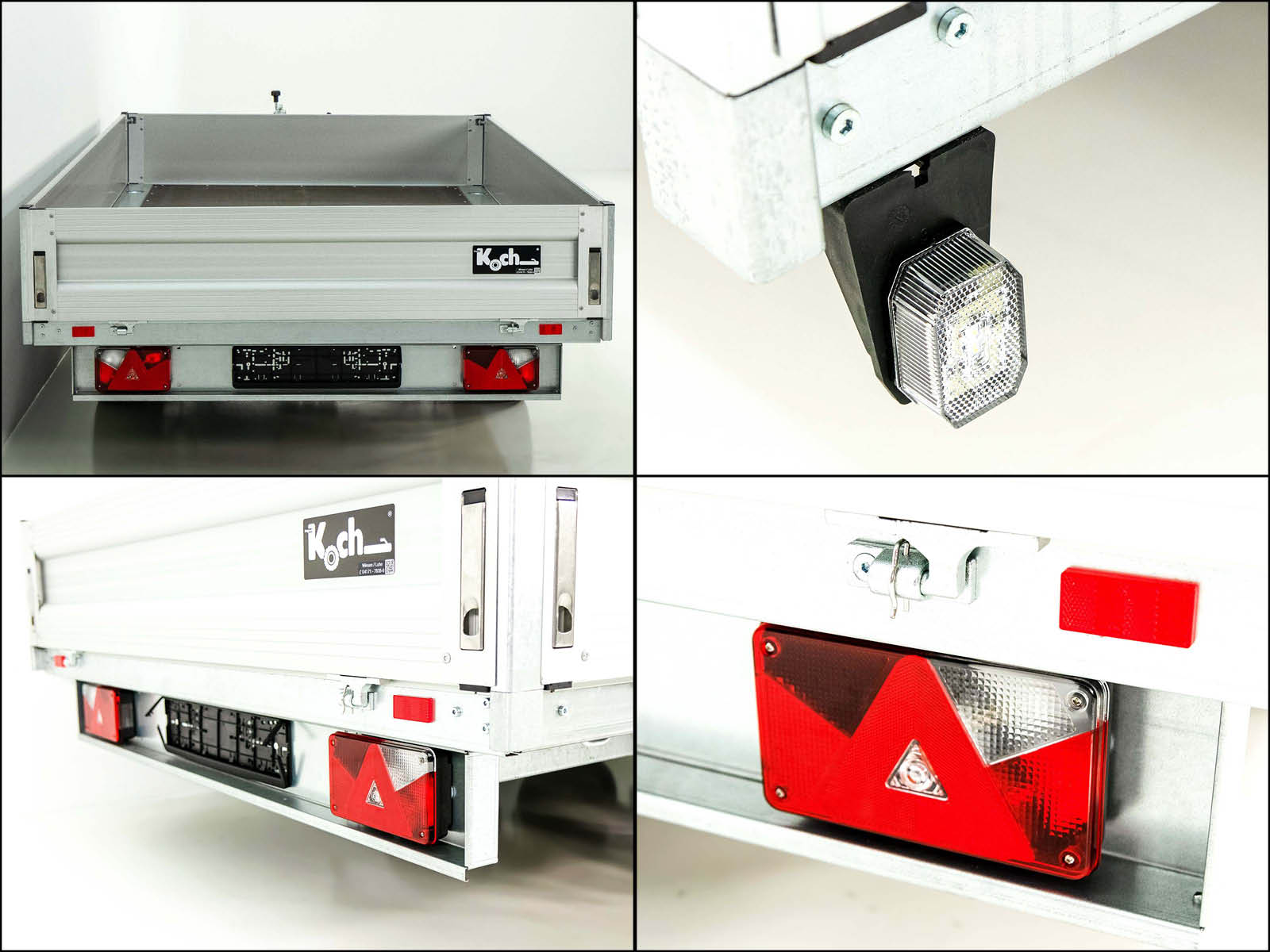 Unsinn Hochlader Anhänger UHL 175×366 cm | 2,6t | 10 Zoll-Neu – Bild 6