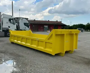 Offener Roll-Off-Container mit Heckklappe-Neu