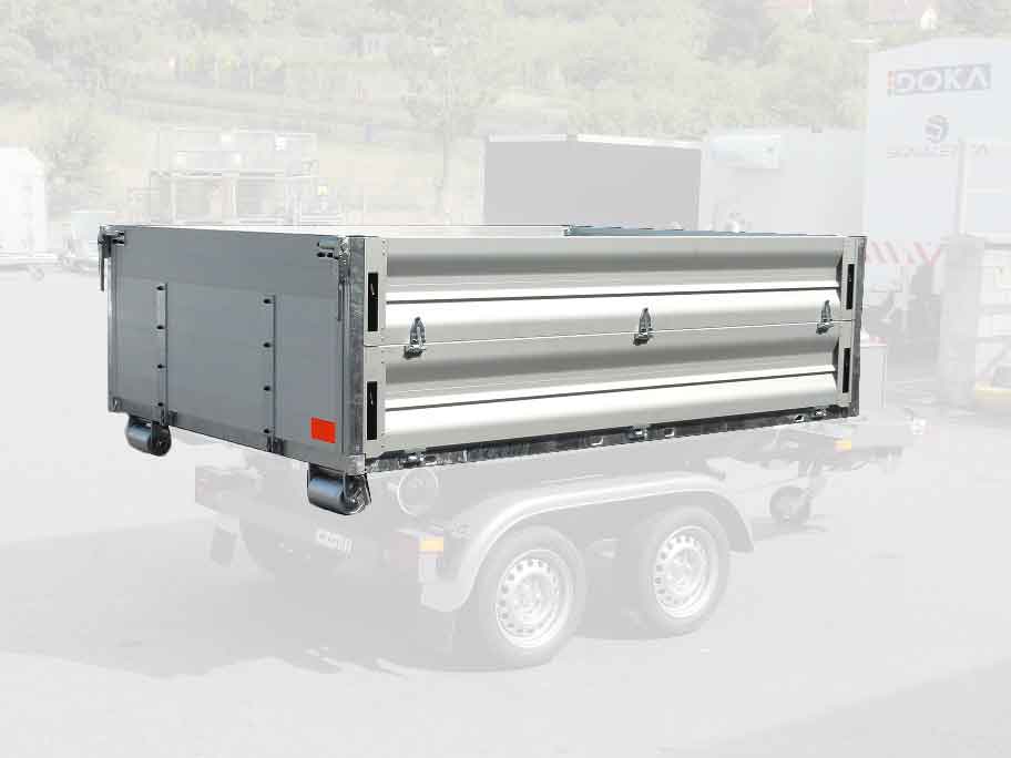 Vezeko Abroll-Alupritsche 70 | 251x177x70 cm pour KONOS | Hakengerät-Neu