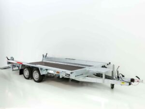 Temared Baumaschinenanhänger Builder 183x400cm 3,5t | Rampe-Neu