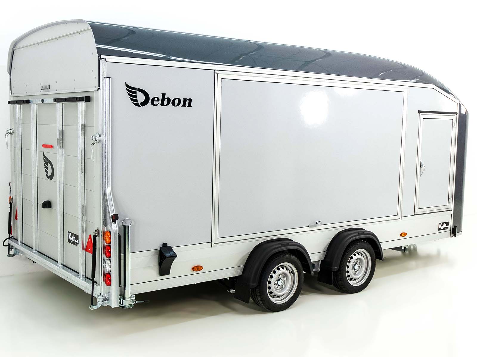 Debon Kofferanhänger Roadster C1000 200x500x200 cm 3,5t grau-Neu – Bild 6