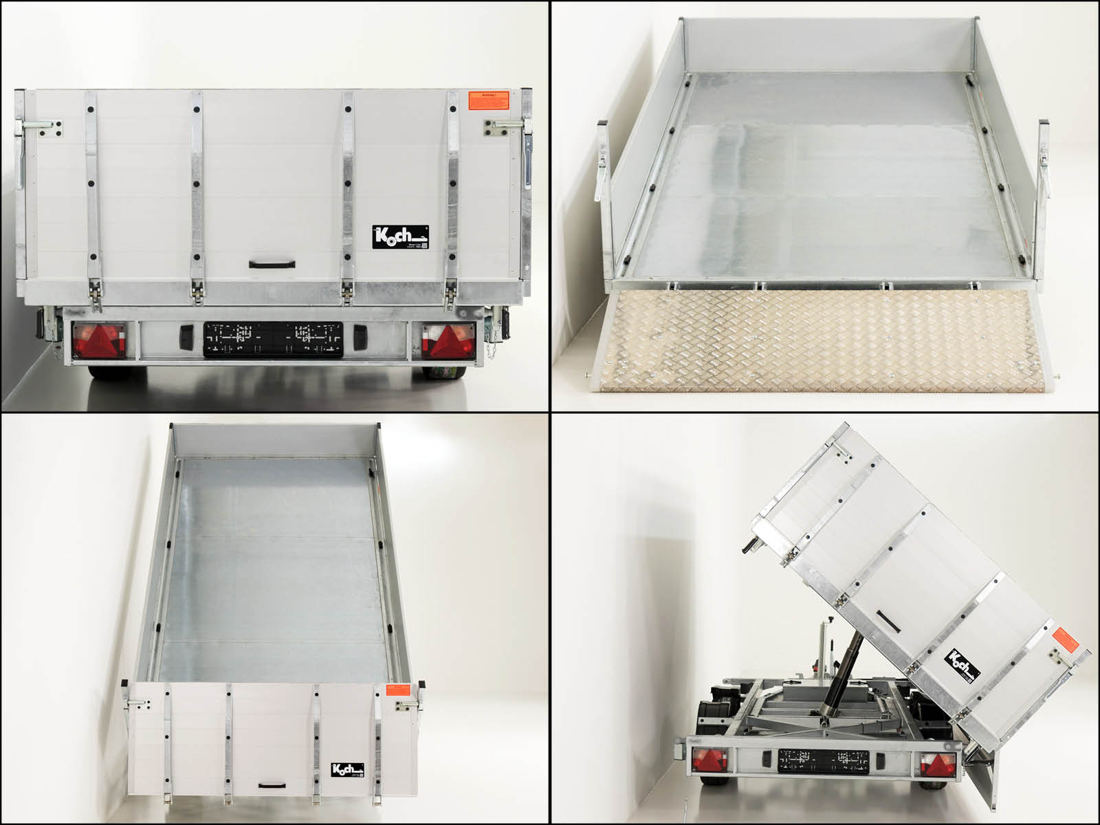 Vezeko Multidreiseitenkipper VMDK35.3 | 185x350cm 3,5t | Ladefläche kippbar-Neu – Bild 2