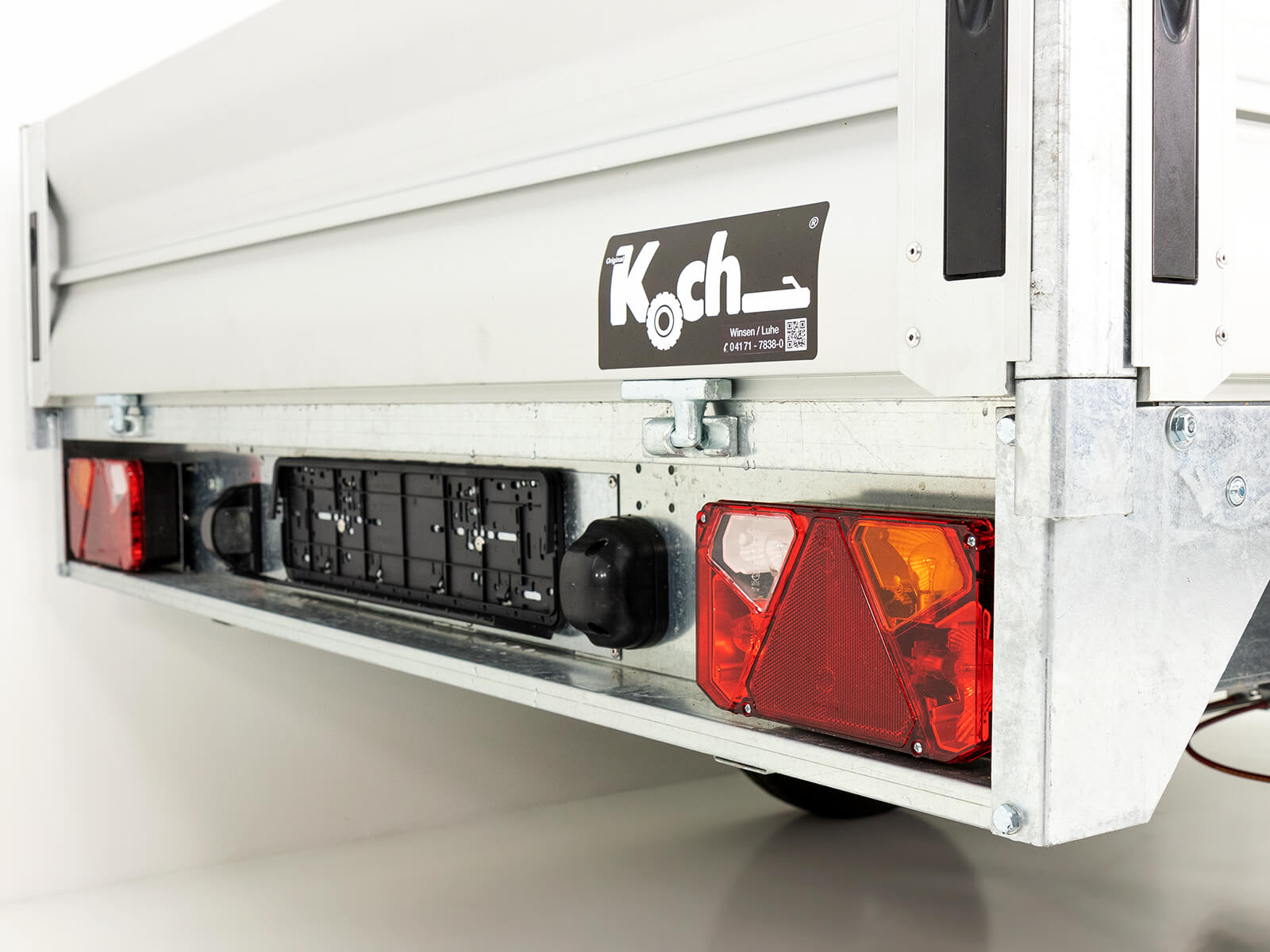 Vezeko Hochlader Anhänger DX13.26 | 162×267 cm | 1,3t-Neu – Bild 5